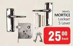 KitKat Cash and Carry MORTICE Lockset 5 Lever offer