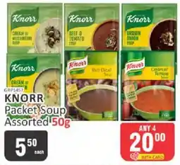KitKat Cash and Carry Knorr Packet Soup Assorted offer