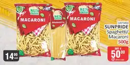 KitKat Cash and Carry Sunpride Spaghetti/Macaroni offer