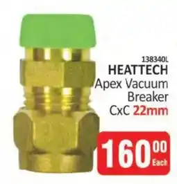 KitKat Cash and Carry HEATTECH Apex Vacuum Breaker offer