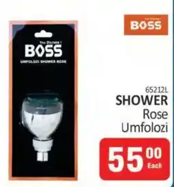 KitKat Cash and Carry BOSS Umfolozi Shower Rose offer
