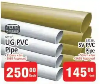 UG PVC Pipe
