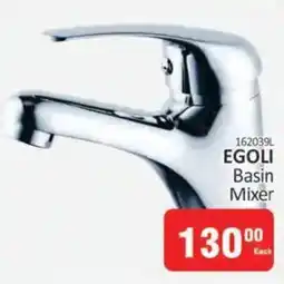 KitKat Cash and Carry EGOLI Basin Mixer offer