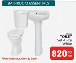 KitKat Cash and Carry TOILET Set 4 Pce White offer