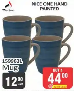 KitKat Cash and Carry Nice One Hand Painted Mug offer