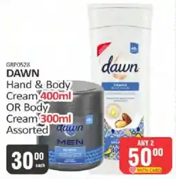 KitKat Cash and Carry Dawn Hand & Body Cream Assorted offer