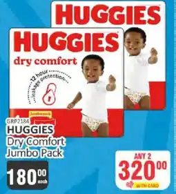 KitKat Cash and Carry Huggies Dry Comfort Jumbo Pack offer