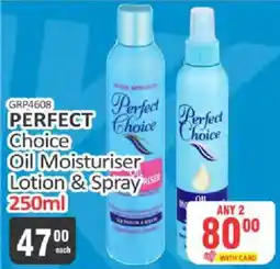 KitKat Cash and Carry Perfect Choice Oil Moisturiser Lotion & Spray offer