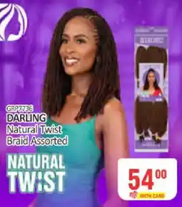 KitKat Cash and Carry DARLING Natural Twist Braid Assorted offer