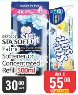KitKat Cash and Carry Sta-Soft Fabric Softener or Concentrated Refill offer