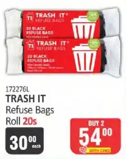 KitKat Cash and Carry Trash It Refuse Bags Roll offer