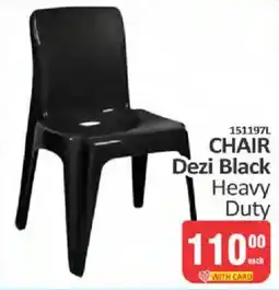 KitKat Cash and Carry Dezi Black Heavy Duty CHAIR offer