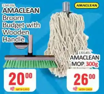 KitKat Cash and Carry AMACLEAN Broom Budget with Wooden Handle offer