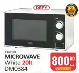 KitKat Cash and Carry DEFY MICROWAVE White 20lt offer