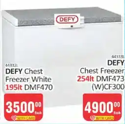 KitKat Cash and Carry DEFY Chest Freezer White offer