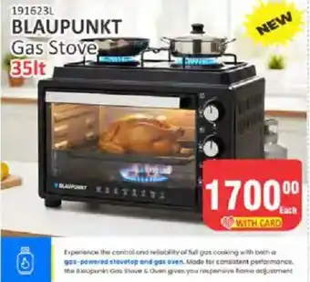 KitKat Cash and Carry BLAUPUNKT Gas Stove offer