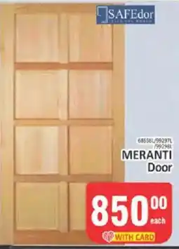 KitKat Cash and Carry SAFEdor MERANTI Door offer