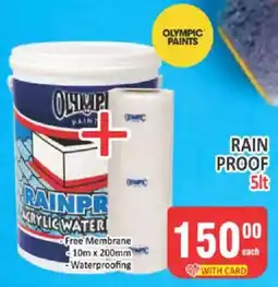 KitKat Cash and Carry Olympic Rainproof Acrylic Water offer