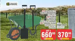 KitKat Cash and Carry CARBON CONCRETE WHEELBARROW offer