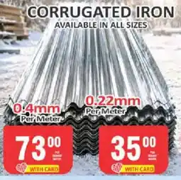 KitKat Cash and Carry Corrugated Iron offer
