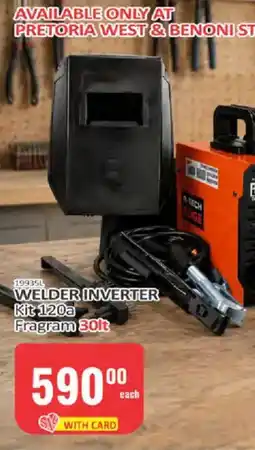 KitKat Cash and Carry Welder Inverter Kit 120a offer