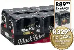 OBC Meat & Chicken Carling Black Label offer