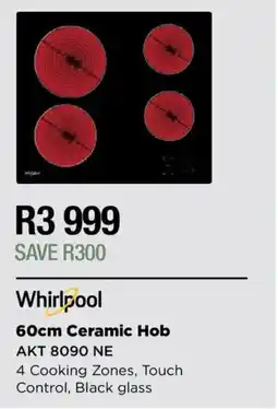House & Home Whirlpool 60cm Ceramic Hob offer