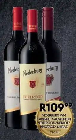 OBC Meat & Chicken Nederburg Edelrood offer