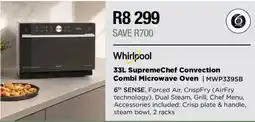 House & Home Whirlpool SupremeChef Convection Combi Microwave Oven offer