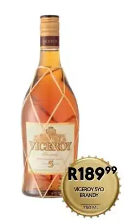 OBC Meat & Chicken Viceroy 5YO Brandy offer