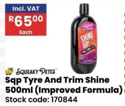 Africa Cash and Carry Squeaky Pete's Sqp Tyre And Trim Shine offer