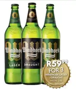 OBC Meat & Chicken Windhoek Lager / Draught offer
