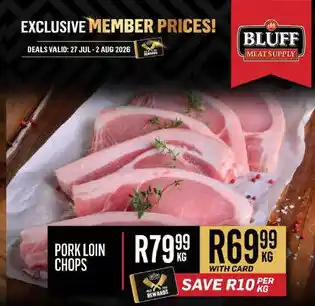 BMS Pork Loin Chops