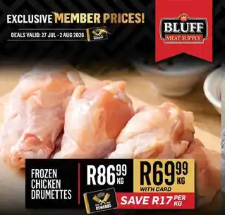 Frozen Chicken Drummettes