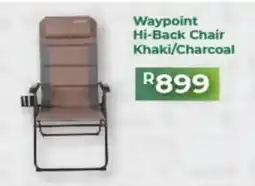 Agrimark Waypoint Hi-Back Chair Khaki/Charcoal offer