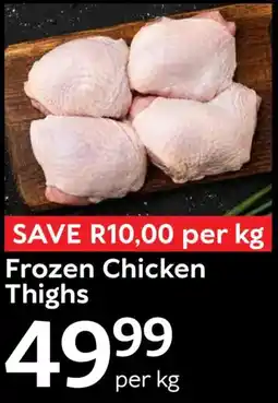 Oxford Freshmarket Frozen Chicken Thighs offer