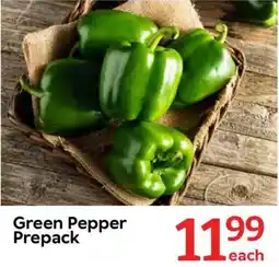 Oxford Freshmarket Green Pepper Prepack offer
