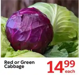 Oxford Freshmarket Red or Green Cabbage offer