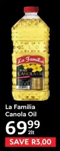 Oxford Freshmarket La Familia Canola Oil offer