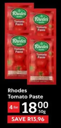 Oxford Freshmarket Rhodes Tomato Paste offer