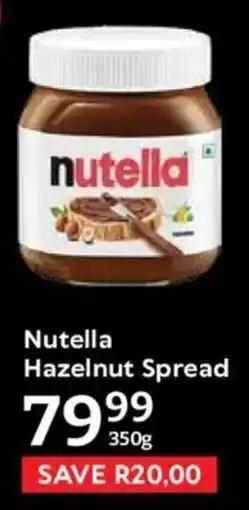 Oxford Freshmarket Nutella Hazelnut Spread offer