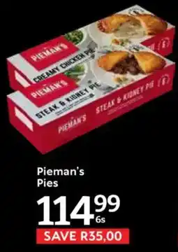 Oxford Freshmarket Pieman's Pies offer