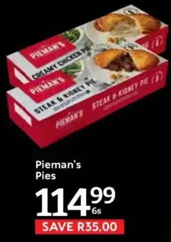 Oxford Freshmarket Pieman's Pies offer