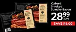 Oxford Freshmarket Oxford Smoked Streaky Bacon offer