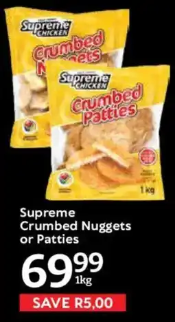 Oxford Freshmarket Supreme Crumbed Nuggets or Patties offer