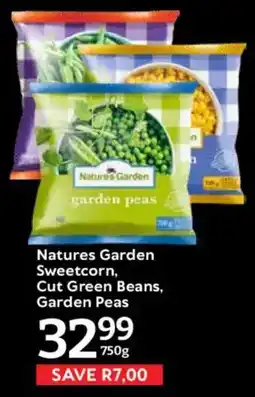Oxford Freshmarket Natures Garden Sweetcorn, Cut Green Beans, Garden Peas offer