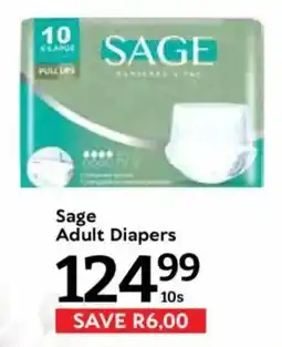 Oxford Freshmarket Sage Adult Diapers offer