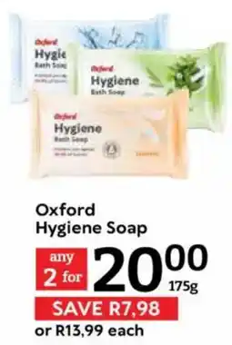 Oxford Freshmarket Oxford Hygiene Soap offer