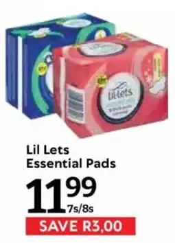 Oxford Freshmarket Lil Lets Essential Pads offer