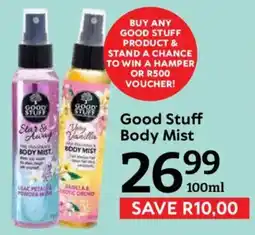 Oxford Freshmarket Good Stuff Body Mist offer